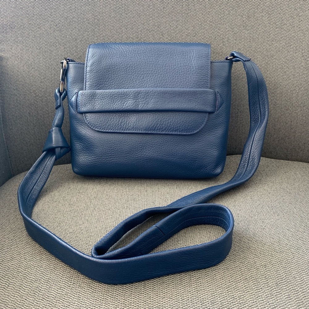 Halston Heritage admiral blue crossbody bag